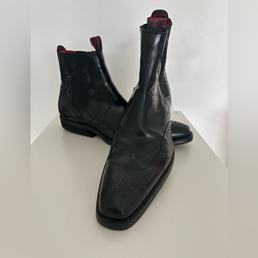 Elegant Leather Men's Boots by Jeffery~West — Size 11 (US)